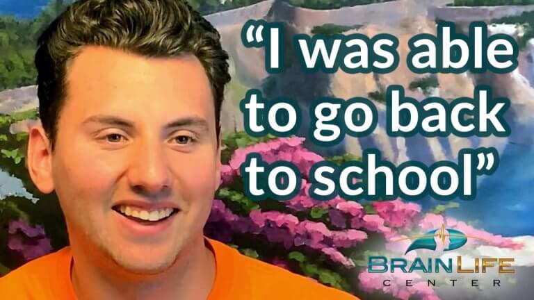 “I was able to go back to school”